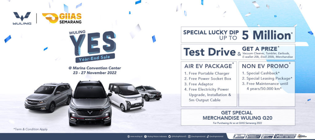 Wuling Siap Meramaikan GIIAS Semarang 2022 Wuling Siap Meramaikan GIIAS Semarang 2022